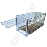 Inklapbare vangkooi voor humane dierenvangst (hond / vos formaat)