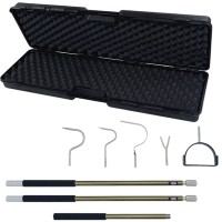 Reptielen vangset professioneel – complete set met verwisselbare haken